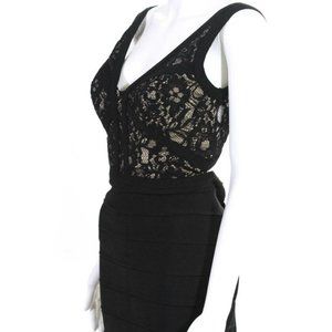 Alyce V-Neck Sleeveless A-Line Above Knee Dress